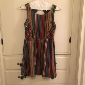 Aztec Boho Mini Dress